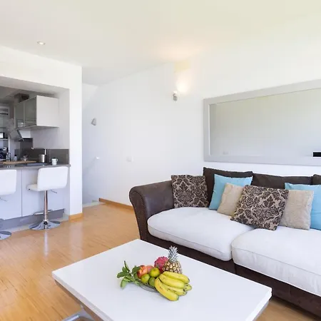 شقة Home2book Sea View & Pool Getaway, Santa Úrsula